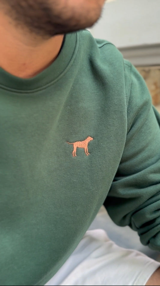 Sweatshirt mit Vizsla-Stick