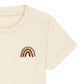 Baby T-Shirt mit Regenbogen-Stick (0-3 Jahre)